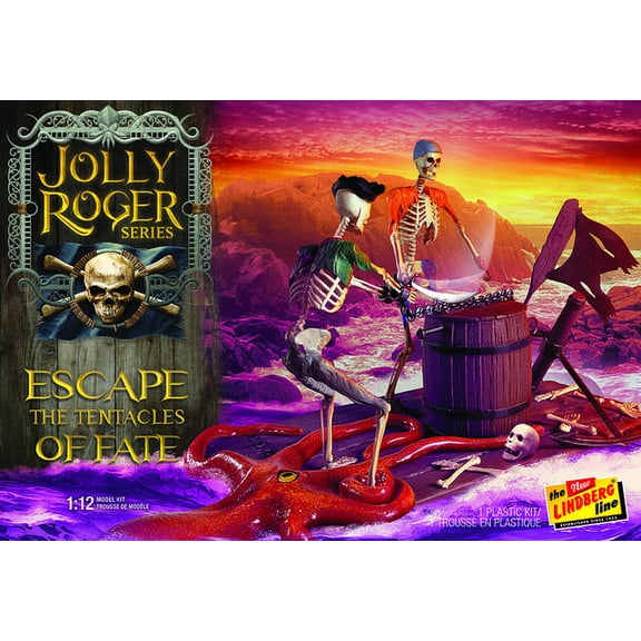 Lindberg 1/12 Jolly Roger, Escape the Tentacles of Fate, LND615M