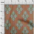 thumbnail image 1 of oneOone Silk Tabby Fabric Ethnic Ikat Printed Craft Fabric BTY 42 Inch Wide, 1 of 4