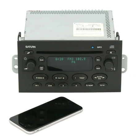 Saturn 2004 Ion Vue Radio AM FM mp3 CD Receiver Bluetooth Upgrade 22727872 US8 - (Best Smart Parts Ion Upgrades)