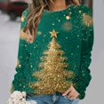 thumbnail image 7 of Enjoytime Christmas Womens Sweatshirts Crewneck Long Sleeve Pullover Tops Trendy Casual Xmas Graphic Sweatshirt, 7 of 7