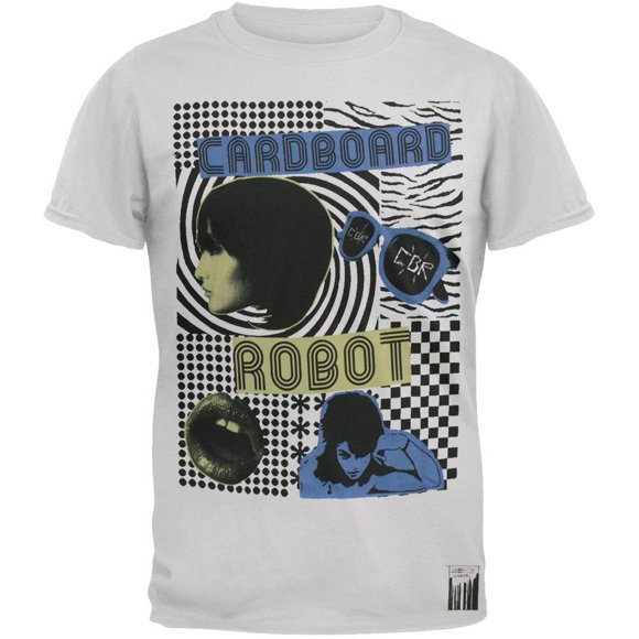Cardboard Robot - T-Shirt Doux Électro Trash
