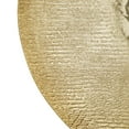 thumbnail image 5 of DecMode Gold Metal Large Metallic Disk Plate Wall Decor (3 Count), 5 of 13