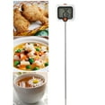 thumbnail image 5 of GJX Digital Thermometer Lcd Instant Read Food Meat Thermometer with 10 Probe and Pot Clip for Candy Making Kitchen Accessories Baking Tools Candy Thermometer for Candy Making, 5 of 7
