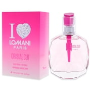 Lomani I Love Lomani Cristal Cut, 3.4 oz EDP Spray