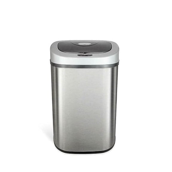 Automatic Touchless Kitchen Trash Can with Lid, Sensor Trash Can for Kitchen, Bathroom, Living Room and Office, 21.1 Gallon/ 80 Liter, Stainless Steel…