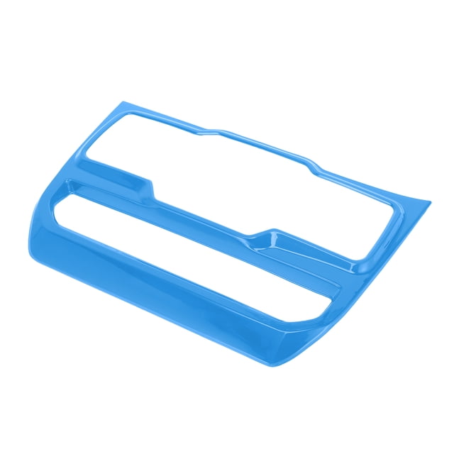 Unique Bargains 1 Pc Dashboard Center Window Control Panel Trim Cover for Jeep Wrangler JL JLU 18-24 Dash Central Control Window Switch Panel Trim ABS Light Blue