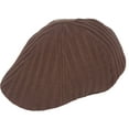 thumbnail image 3 of Men's Winter Warm Knit Quilted Lining Duck Bill Newsboy Ivy Cap, 3 of 9
