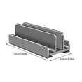thumbnail image 2 of unbranded Rack Portátil De Almacenamiento Para Laptops En Aluminio Con Soporte Vertical, 2 of 8