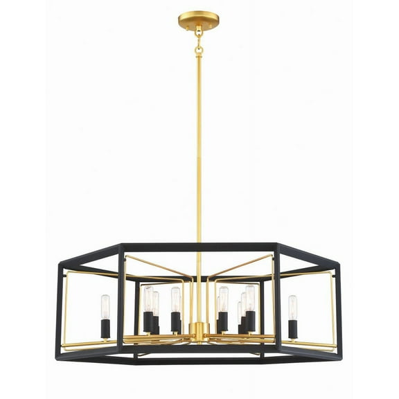 Minka Metropolitan - Sable Point - 26 Inch Twelve Light Pendant     -Traditional