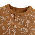 thumbnail image 4 of SYNPOS 9M-4T Baby Boys Long Sleeve Sweatshirt Tops Pants Fall Dinosaur Outfit Set, 4 of 9