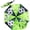 Green, variant on Color Change in Rain Umbrella Kids UV Resistant, Children Travel Umbrellas 8 Rib Reinforced Unicorn Umbrella Pocket Umbrella, Football Gifts Boy Girls High School Gifts, 98cm