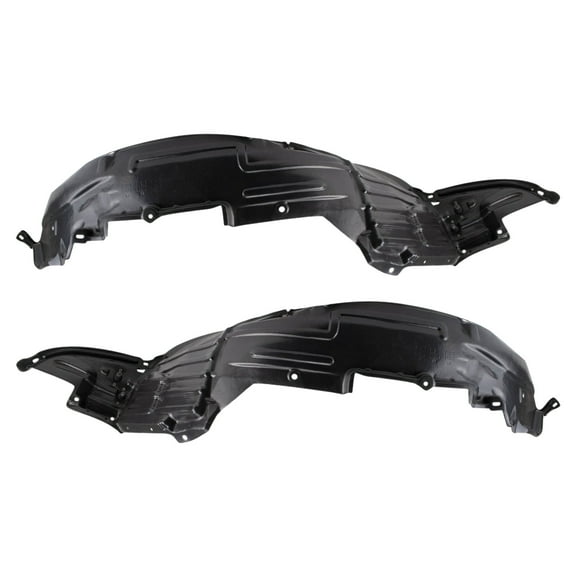 TRQ Inner Fender Liner Set Fits Select 2006 Nissan Altima NI1248115 NI1249115