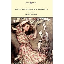 Alice's Adventures In Wonderland - With Illustrations In Black And White, (Hardcover)