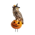 thumbnail image 2 of Estaca de jardín de Halloween, adorno de letrero de patio, calabazas navideñas creativas, estaca de animal, decorativa para patio, , porche búho, 2 of 8