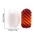 thumbnail image 3 of Easter Crafts Ornaments Impossible Cone, Spiral Cone Passthrough Sculpture 3D Printed Fidget Ornaments, 3D Printed Pyramid Fidget Ornaments - Stress Relief Desk Ornaments, 3 of 6