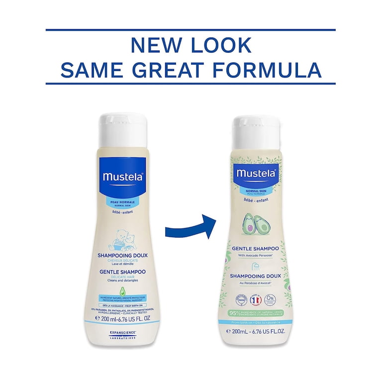 Mustela Gentle Shampoo, Normal Skin, 6.76 Fl Oz photo 8