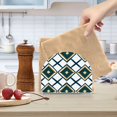 thumbnail image 2 of Yayeee Napkin Holder for Table Kitchen Paper Tissue Organization, Gold Geometric Pattern, 2 of 8
