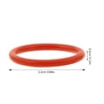 thumbnail image 2 of Phenofice Ice Cream Machine Accessory Replacement Silicone Gasket Smooth Texture 1Pack, 2 of 8