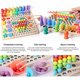 thumbnail image 5 of Cuentas De Madera Juego De Pesca Juguetes Para Niños Forma Color Cognición Tablero De Madera Clip Bola Rompecabezas Juguetes Educativos Para Edades Tempranas Regalo Methold FN006366-00, 5 of 6