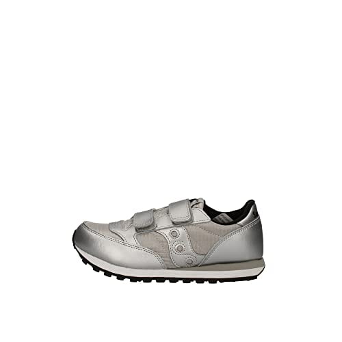 Saucony Jazz Double Hl Sneaker, Silver, 1 US Uni Big Kid