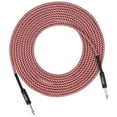 thumbnail image 1 of Cable de Instrumento Sunnimix de 1/4 Pulgadas para Partes Guitarra Eléctrica Rosado 612x0.6cm, 1 of 8