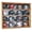 Oak, variant on 16 Mini Helmet Display Case Cabinet (Mirror Back)