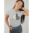 thumbnail image 2 of Be Kind Daisy T-Shirt Women -Image by Shutterstock, Female Medium, 2 of 4
