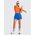 thumbnail image 4 of CRZ YOGA Athletic Shorts for Women 3"High Waisted Quick Dry for Running Workout Gym Track with Zip Pocket, 4 of 6