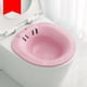thumbnail image 5 of Baño de cadera para asiento de inodoro Bidet Lavabo para cuidado posparto Ancianas Rosado Baoblaze Tina de baño de la cadera del retrete, 5 of 8