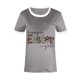thumbnail image 4 of Fiudx Liquidación de Ahorros de Verano Top de Manga Corta con Cuello Redondo y Estampado Regular de Feliz Pascua Sexy de Verano para Mujer, 4 of 5