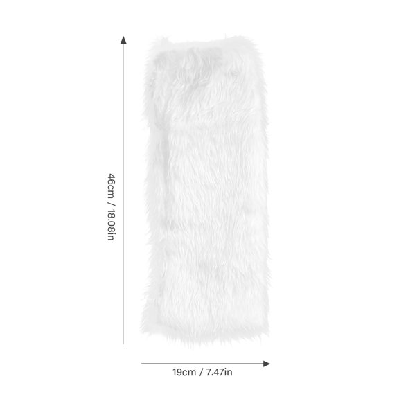Dytern Xmas 1 Pair Furry Leg Warmer Women Leg Warmers Furry Christmas Festival Leg Warmers