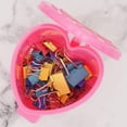 thumbnail image 6 of Small Plastic Trash Can, Trash Can with Lid, Cute Trash Can for Bedroom, 6X11 in Pink, 1 Pc, Strawberry decor, Car desk Compact Waste Bin, 6 of 6