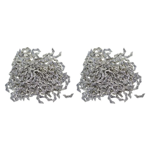 de de Aleación de ángel Pequeño de Plata de 400 Piezas para Manualidades de Collar de DIY