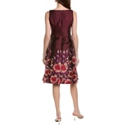 Adrianna Papell womens Sleeveless Midi Dress, 2, Purple