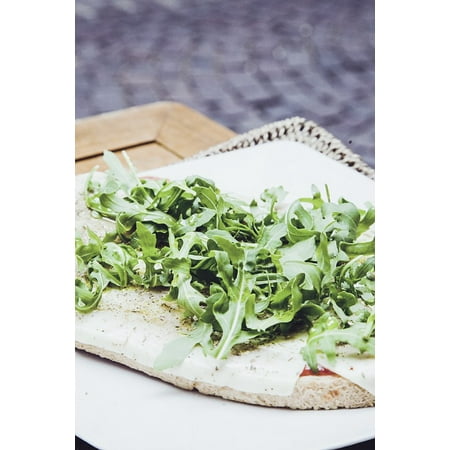 LAMINATED POSTER Salad White Bread Flat Bread Sandwich Baguette Poster Print 24 x (Best Baguette Sandwich In Paris)