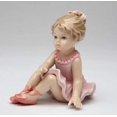 thumbnail image 2 of Cosmos 10620 Fine Porcelain Ballerina Warming Up Figurine 3-3/4-Inch, 2 of 3