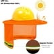thumbnail image 5 of 2 uds casco protección para el cuello alta visibilidad protección solar completa y polaina para el cuello pañuelo cara bufanda para accesorios de casco duro, 5 of 5