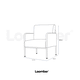 thumbnail image 5 of Sillón Mónaco Individual Azul Oscuro Loomber, 5 of 5
