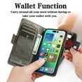 thumbnail image 3 of Leather Wallet Phone Case For Motorola G Stylus 5G 2024 Moto G Play Edge 50 Ultra Edge 40 G85 G45 X40 E53 G73 G54 G23 G Power G 5G Quality Leather Phone Case With Card Holder Zipper, 3 of 10