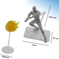 thumbnail image 2 of kusrkot Figurines Corps Présentoir avec Support de Spirt Scène pour Jouet, 2 of 9
