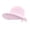 Pink, variant on dgysar Womens Summer Sun Hat with Detachable Visor, Removable Brim Baseball Cap for Outdoor, Adjustable Mesh Breathable Ponytail Hat