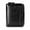 Black, variant on 12*9.5*3cm Leather Business Wallet With Coins Pocket Zipper Purse