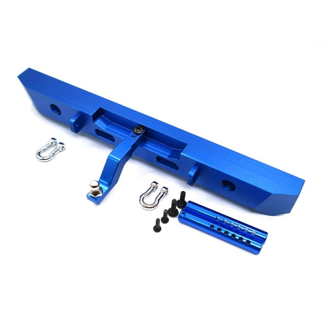 Wweixi Aluminum Alloy Wear-resistant Rear Bumper For 1/10 RGT FTX5579 Crawler Accessory Dark Blue