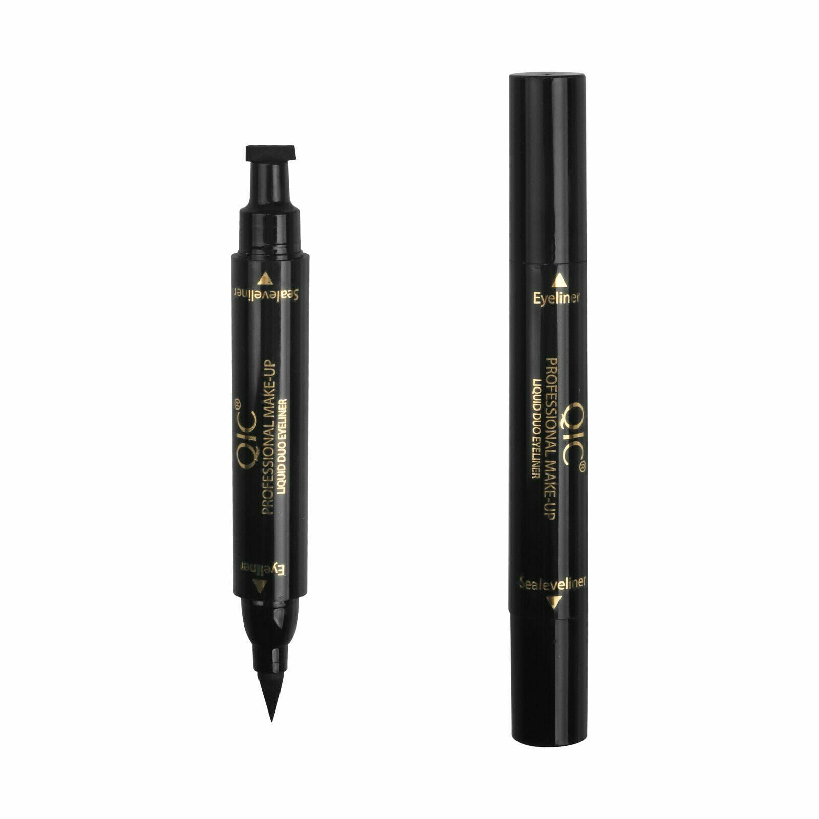 2in1 Winged Stamp Eyeliner Waterproof Makeup Cosmetic Eye Liner Pencil