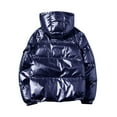 thumbnail image 3 of JTieacloth Men's Winter Fleece Jacket Men's Winter Warm And Shiny Clothes Are Fashionable Comfortable And Spacious Blue, 3 of 5