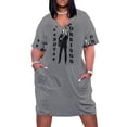 thumbnail image 2 of Vestido Roy Orbison con bolsillos sueltos, vestido de verano para mujer 2025, 2 of 7
