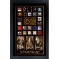 thumbnail image 1 of RUSH Cadre Collage d'Album du 50e Anniversaire, 1 of 2