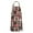 Red Plaid Dog, variant on West Highland White Terrier Apron-Garden Aprons for Women with Pockets-Cotton Linen Waterproof Kitchen Cooking Gardening Aprons Adjustable for Kitchen,Cooking,BBQ and Salon 33x27 Inch