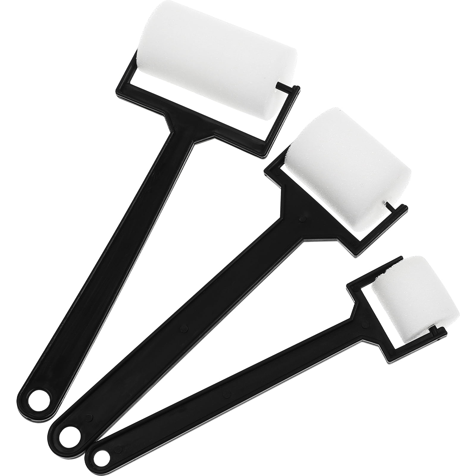 4 Set Portable Sponge Brushes Painted Sponge Rollers Useful Graffiti