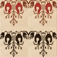 thumbnail image 1 of Ahgly Company Tapis d'Intérieur Lavable en Machine Carré Rouge, 8 Pieds Carré, 1 of 7